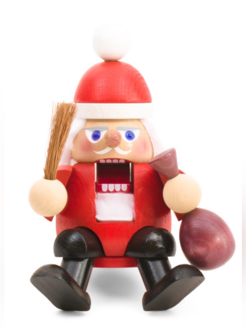 STEINBACH MADE IN GERMANY SANTA CLAUS SITTER NUTCRACKER - NWT